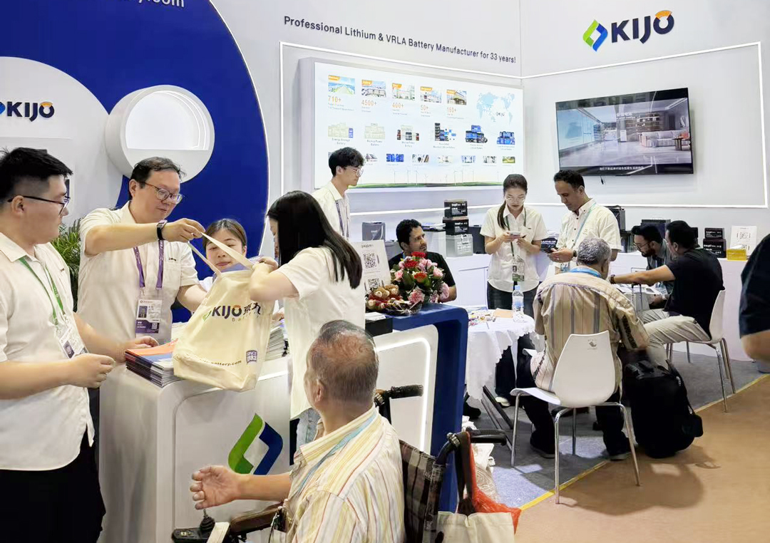 Impulsando un mundo verde para un futuro compartido | KIJO Battery debuta en la 139ª Feria de Cantón de Primavera (1)