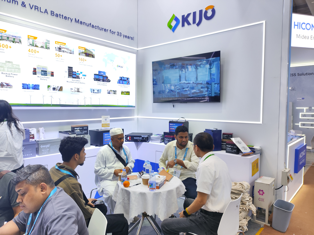 Gran asistencia – KIJO Battery impresiona a compradores globales en la Feria de Cantón con momentos destacados ininterrumpidos (1)
