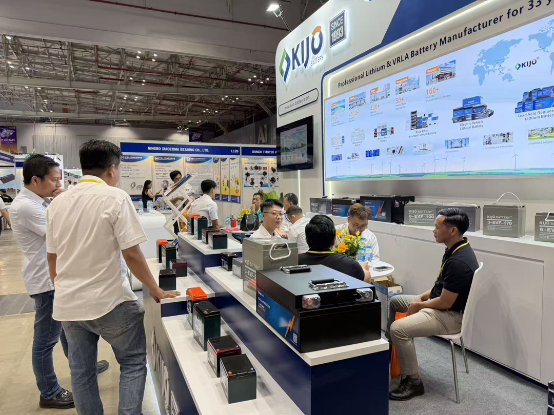 KIJO Battery tiene un fuerte debut en la Feria Internacional de Auto y Moto de Viet Nam 2026 (3)