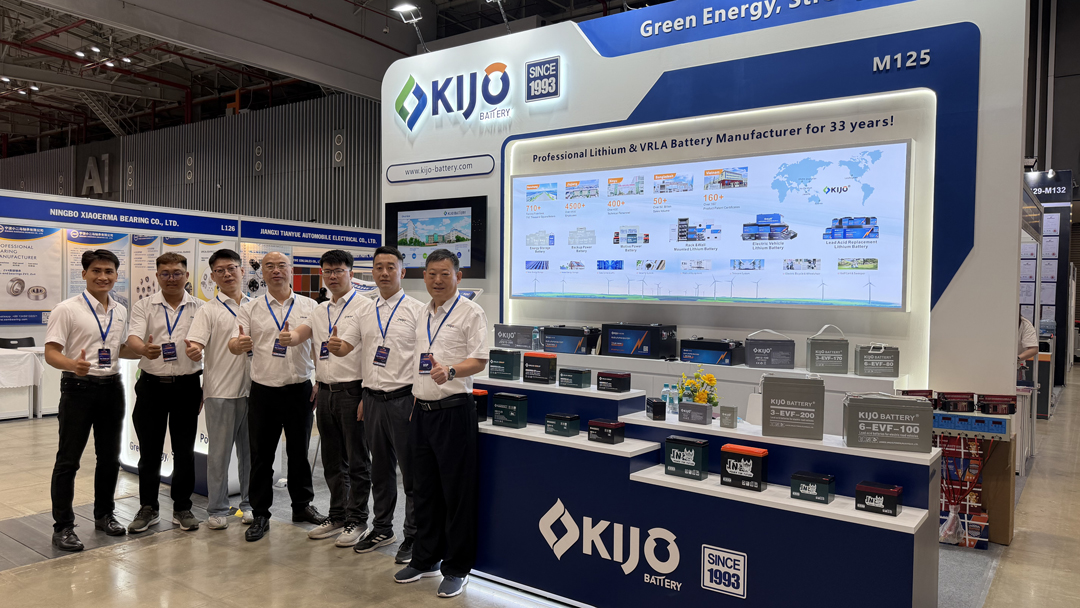 KIJO Battery tiene un fuerte debut en la Feria Internacional de Auto y Moto de Viet Nam 2026
